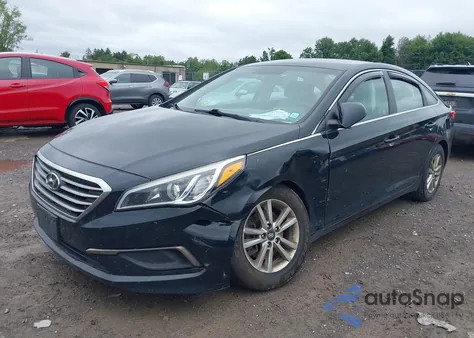 2016 Hyundai Sonata Se из США, поврежденный, VIN 5NPE24AF1GH306678